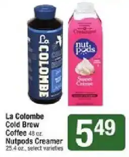 Star Market La Colombe Cold Brew Coffee offer