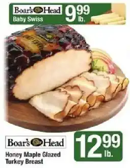Star Market Boar's Head Honey Maple Glazed Turkey Breast offer