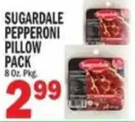 C Town Sugardale pepperoni pillow pack offer
