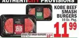 C Town Kobe Beef Smash Burgers offer