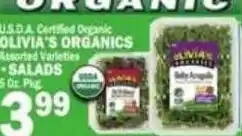 C Town Olivia's Organics Baby Arugula offer