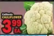 C Town California cauliflower offer