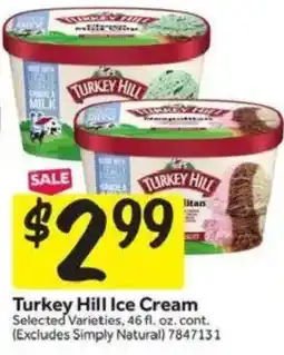Stop&Shop Turkey Hill Ice Cream offer