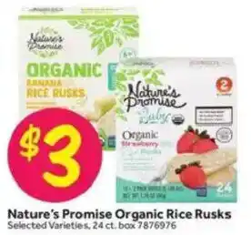 Nature's Promise Organic Rice Rusks