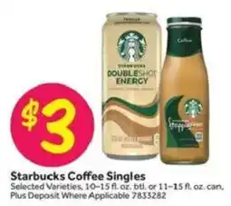 Stop&Shop Starbucks Coffee Singles offer