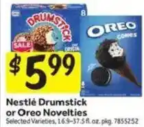 Stop&Shop Nestlé Drumstick or Oreo Novelties offer