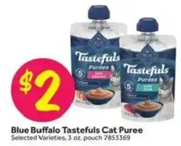 Stop&Shop Blue Buffalo Tastefuls Cat Puree offer