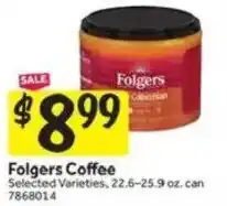Stop&Shop Folgers Coffee offer