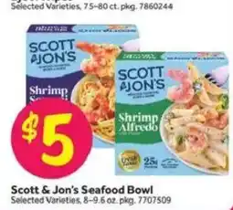 Stop&Shop Scott & Jon's Seafood Bowl offer