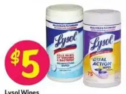 Stop&Shop Lysol Wipes offer