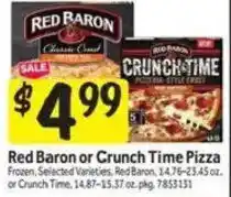 Stop&Shop Red Baron or Crunch Time Pizza offer