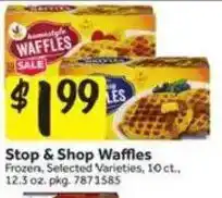 Stop&Shop Stop & Shop Waffles offer