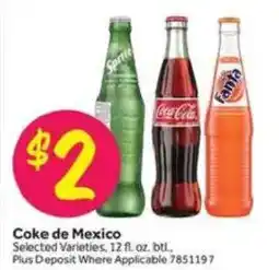 Stop&Shop Coke of Mexico offer