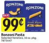 Stop&Shop Ronzoni Pasta offer