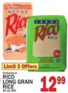 C Town Rico long grain rice offer