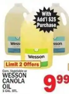 C Town Wesson Canola Oil offer