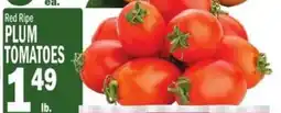 C Town Red Ripe Plum Tomatoes offer