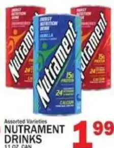 C Town Nutrament drinks offer