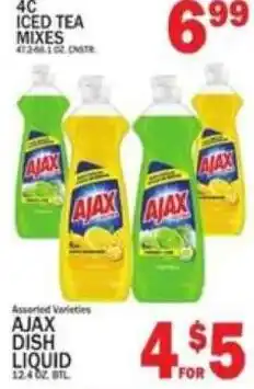 C Town Ajax dish liquid offer