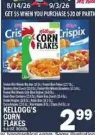 C Town Kellogg's corn flakes offer