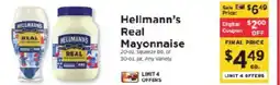 ShopRite Hellmann's Real Mayonnaise offer