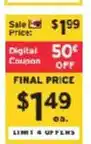 ShopRite Digital Coupon offer