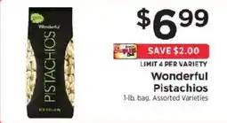 ShopRite Wonderful pistachios offer