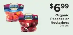 ShopRite Midnight Organic Peaches or Nectarines offer