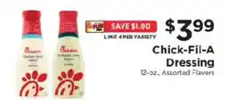 ShopRite Chick-fil-a dressing offer