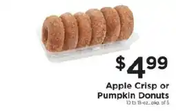 ShopRite Apple Crisp or Pumpkin Donuts offer