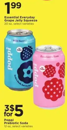 Cub Foods Poppi Prebiotic Soda offer