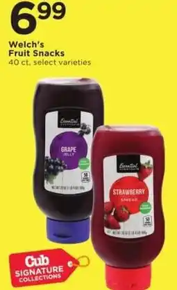Cub Foods Welch's Fruit Snacks offer
