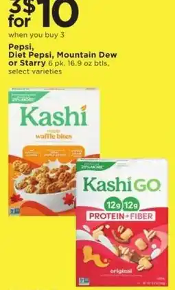 Cub Foods Kashi waffle bites offer