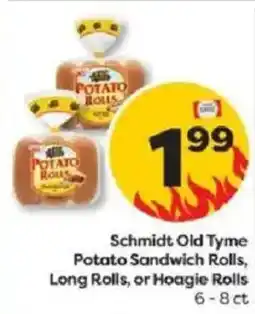 Weis Markets Schmidt Old Tyme Potato Sandwich Rolls offer