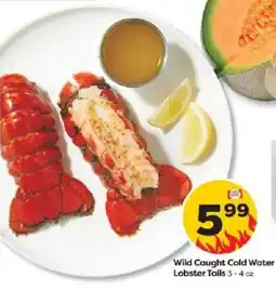 Weis Markets Wild Caught Cold Water Lobster Tails offer