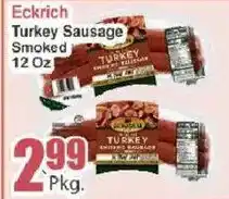 Key Food Eckrich turkey sausage offer