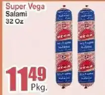 Key Food Super Vega Salami offer
