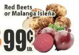 Key Food Red Beets or Malanga Isleña offer
