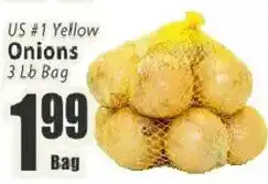 Key Food US #1 Yellow Onions offer