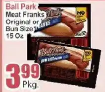 Key Food Ball Park Meat Franks offer