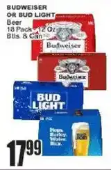 Key Food Budweiser or Bud Light Beer offer