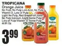 Key Food Tropicana orange juice offer