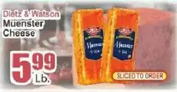 Key Food Dietz & Watson Muenster Cheese offer