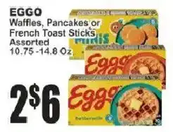 Key Food Eggo Waffles, Pancakes or French Toast Sticks offer