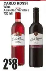 Key Food Carlo Rossi wine assorted varieties offer
