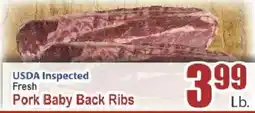 Key Food Pork Baby Back Ribs offer