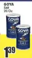 Key Food Goya salt offer