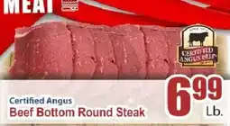 Key Food Certified Angus Beef Bottom Round Steak offer