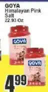 Key Food Goya Himalayan Pink Salt offer