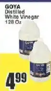 Key Food Goya distilled white vinegar offer